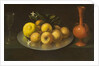 Still Life with Glass, Fruit, and Jar, c.1650 by Francisco de Zurbaran