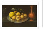 Still Life with Glass, Fruit, and Jar, c.1650 by Francisco de Zurbaran