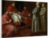 The Blessed Giles Before Pope Gregory IX, c.1645-1646 by Bartolome Esteban Murillo