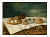 Still Life with Pasteries, Wine, and Eggs, c.1770-1790 by Juan Bautista Romero