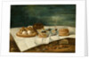 Still Life with Pasteries, Wine, and Eggs, c.1770-1790 by Juan Bautista Romero