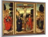 Cruifixion with the Virgin and Saints John the Evangelist, Peter, and Paul, c.1520-1540 by Juan de Borgona