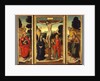 Cruifixion with the Virgin and Saints John the Evangelist, Peter, and Paul, c.1520-1540 by Juan de Borgona