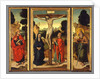 Cruifixion with the Virgin and Saints John the Evangelist, Peter, and Paul, c.1520-1540 by Juan de Borgona