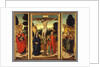 Cruifixion with the Virgin and Saints John the Evangelist, Peter, and Paul, c.1520-1540 by Juan de Borgona