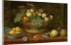Still Life with Basket of Fruit, 1622 by Balthasar van der Ast