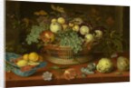 Still Life with Basket of Fruit, 1622 by Balthasar van der Ast