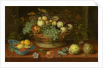 Still Life with Basket of Fruit, 1622 by Balthasar van der Ast