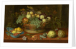 Still Life with Basket of Fruit, 1622 by Balthasar van der Ast