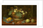 Still Life with Basket of Fruit, 1622 by Balthasar van der Ast