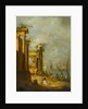 Roman Ruins Near the Lagoon, c.1765-1775 by Francesco Guardi