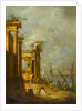 Roman Ruins Near the Lagoon, c.1765-1775 by Francesco Guardi