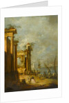 Roman Ruins Near the Lagoon, c.1765-1775 by Francesco Guardi