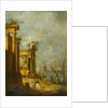 Roman Ruins Near the Lagoon, c.1765-1775 by Francesco Guardi