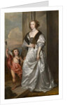 Lady Mary Villiers, Later Duchess of Richmond and Lennox, with Charles Hamilton, Lord Arran, c.1637 by Anthony van Dyck