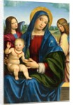 Madonna and Child with Two Angels, c.1495-1500 by Il Francia