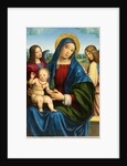Madonna and Child with Two Angels, c.1495-1500 by Il Francia