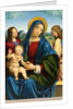 Madonna and Child with Two Angels, c.1495-1500 by Il Francia