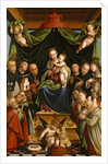 Madonna and Child Enthroned with Saints and Donors, 1552 by Bernardino Lanino