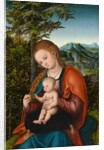 Madonna and Child in a Landscape, c.1518 by Lucas the Elder Cranach