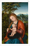 Madonna and Child in a Landscape, c.1518 by Lucas the Elder Cranach