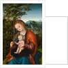 Madonna and Child in a Landscape, c.1518 by Lucas the Elder Cranach