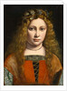 Portrait of a Young Girl Crowned with Flowers, c.1490 by Giovanni Antonio Boltraffio