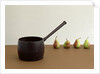 Pan & Four pears 2005 by Norman Hollands