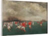 A Soccer Match, 1920 by English School