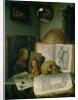 Still Life with a Skull by Gerard Dou