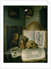 Still Life with a Skull by Gerard Dou
