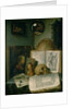 Still Life with a Skull by Gerard Dou