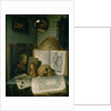 Still Life with a Skull by Gerard Dou