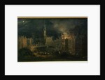 Fire at Long Market, c.1650 by or Milwitz Bartolomaus Miltvitz