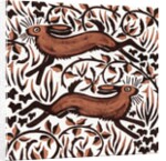 Bramble Hares, 2001 by Nat Morley