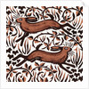 Bramble Hares, 2001 by Nat Morley