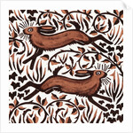 Bramble Hares, 2001 by Nat Morley