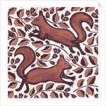 Beechnut Squirrels, 2002 by Nat Morley