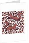 Beechnut Squirrels, 2002 by Nat Morley