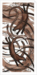 Otter with Eel, 2013 by Nat Morley