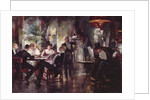 Cafe Society, 1899 by William Henry Pike
