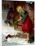 Mistletoe Seller, 1871 by Samuel Edmund Waller