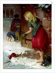 Mistletoe Seller, 1871 by Samuel Edmund Waller