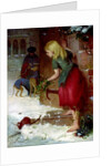 Mistletoe Seller, 1871 by Samuel Edmund Waller