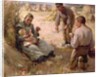 A Captive Audience, 1911 by William Kay Blacklock