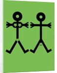 Adam and Eve Icon, 2006 by Thisisnotme Thisisnotme