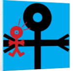 Father With Crying Baby Icon, 2006 by Thisisnotme Thisisnotme