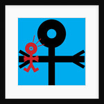 Father With Crying Baby Icon, 2006 by Thisisnotme Thisisnotme