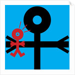 Father With Crying Baby Icon, 2006 by Thisisnotme Thisisnotme