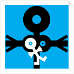 Mother Feeding Baby Icon, 2006 by Thisisnotme Thisisnotme